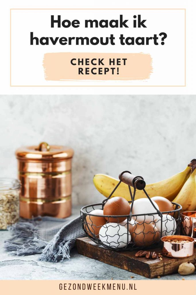 Zoek je een gezond ontbijt recept met havermout? Deze havermouttaart met kwark en banaan is makkelijk om te maken en heel erg lekker! #ontbijt #havermout #suikervrij