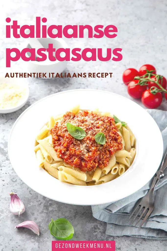 Zelf een heerlijke en authentieke Italiaanse pastasaus maken? Dit familierecept voor rode pastasaus komt rechtstreeks uit Italië! #bolognesesaus #pastasaus