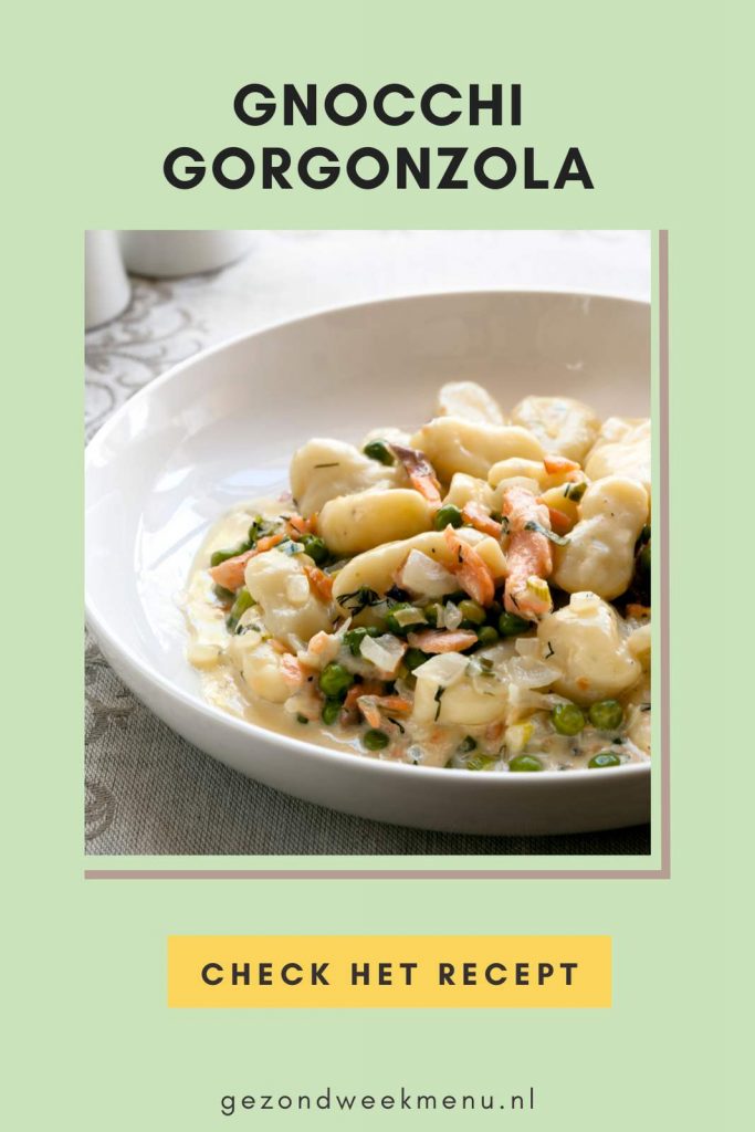 Deze gnocchi gorgonzola met spekjes is onweerstaanbaar en staat binnen 20 minuten op tafel. Heel simpel om te maken en ontzettend lekker!