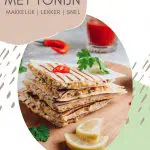 Makkelijk recept voor wraps met tonijn en mais. Deze tonijn wraps zijn perfect als lunch of snelle avondmaaltijd op drukke dagen. Serveer de wraps met tonijn en kaas met een frisse groene salade.