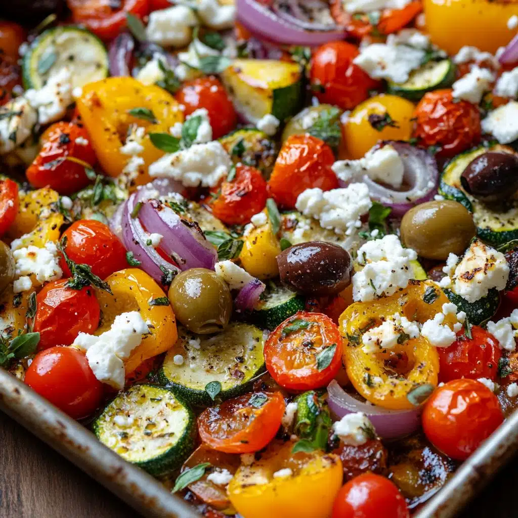 Griekse Groenten Traybake